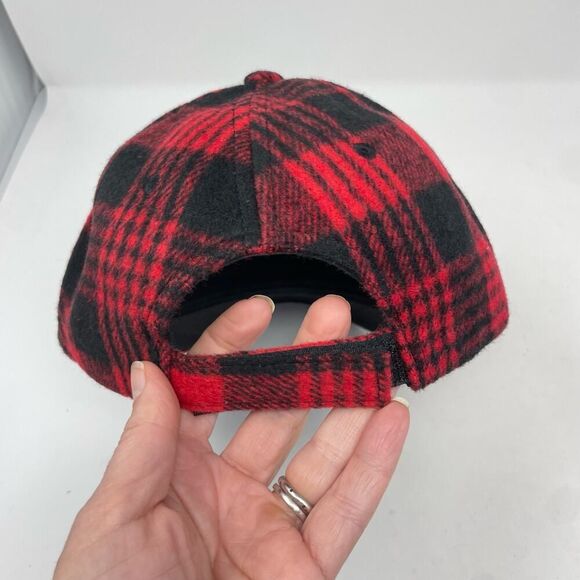 Madam P. Buffalo Plaid with Vintage Quilt Stars Baseball Caps - Adjustable size - Picture 5 of 9